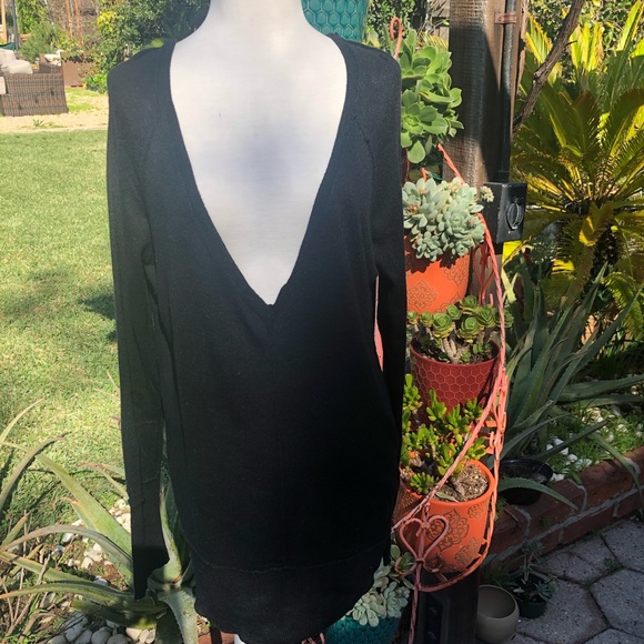 Deep v neck sweater - Picture 3 of 3